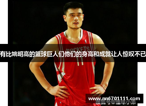 有比姚明高的篮球巨人们他们的身高和成就让人惊叹不已